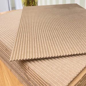 Giấy tấm 2 lớp sóng E-B